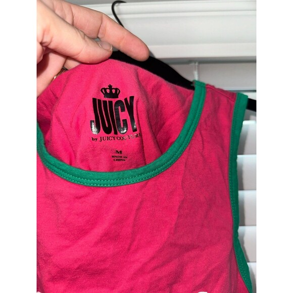 Juicy Couture Juicy Vibes Pink Tank Top - Picture 2 of 3